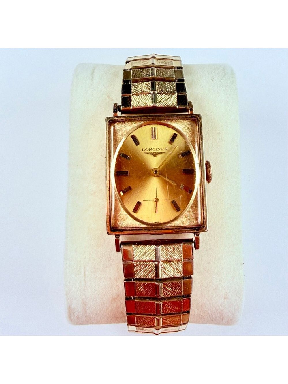 Longines 10K Gold Filled 370 Movement Manual Oval Dial Watch VITGE 1960s WORKING